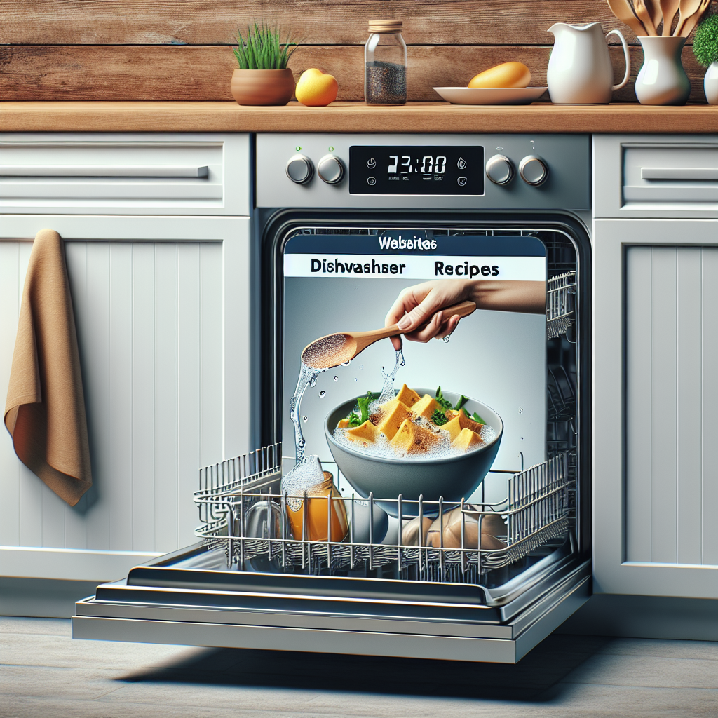 Rezepte für Geschirrspüler
