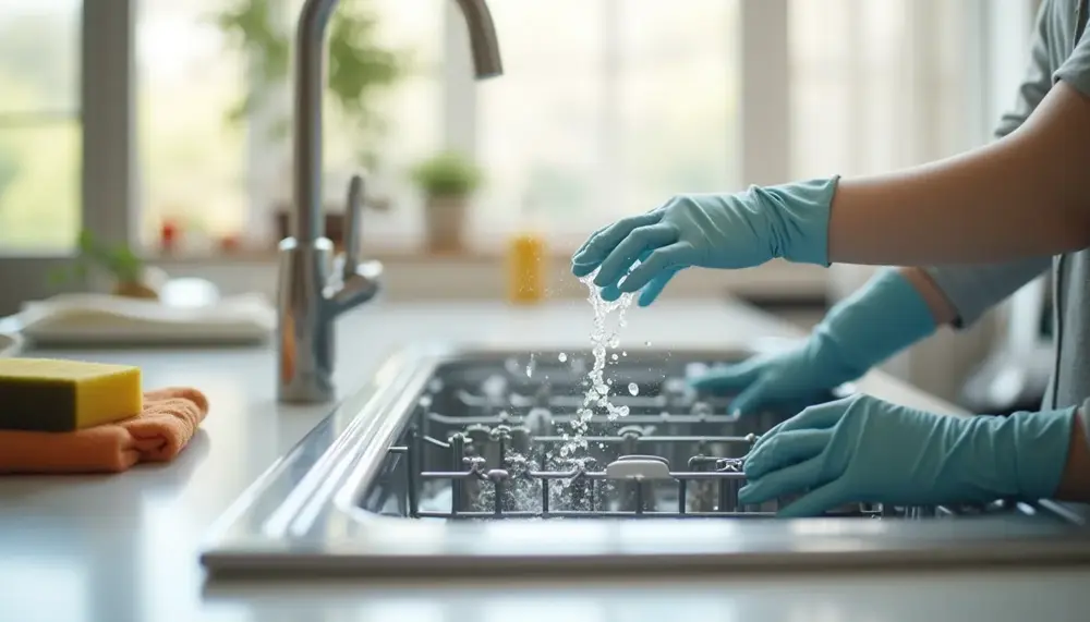 Reinigung der Sprüharme im Geschirrspüler: Ein einfacher Leitfaden